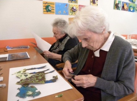 mme quillon marcelle + mme kuhne madeleine